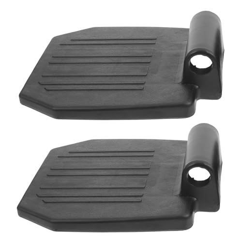 WATIIFUFU 2個車椅子用フットレスト 交換用レッグレスト 昇降式 ユニバーサル対応 素材 耐荷重設計 取り付け簡単 多機能車椅子用品
