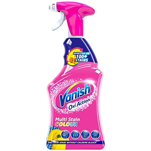 Vanish - Oxi Action - Multi Fleckenspray für gefärbte Kleidungsstücke und Stoffe | je 500 ml | 6er Pack | 6 x 500 ml | Vorbehandlungsspray ohne Chlorbleiche