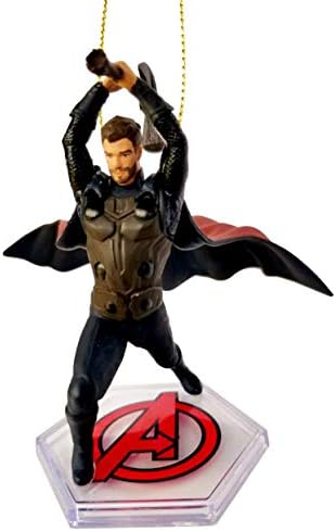 Thor from Movie Endgame Figurine Holiday Christmas Tree Ornament - Limited Availability - New for 2019