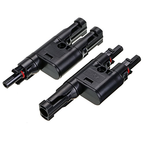 BTSKY T/Y Branch Connectors Cable Splitter Coupler for Solar Panel
