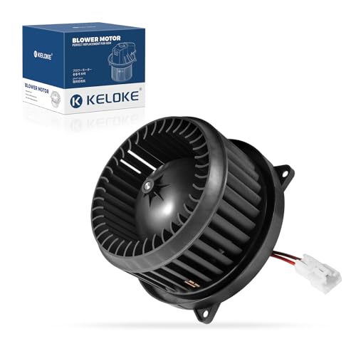 Image of KELOKE Front HVAC Heater Blower Motor Fan Compatible with Toyota Tacoma 2016 2017 2018 2019 2020 2021 2022 2023, 2.7L 3.5L, with Fan Cage, Replace# 8710304050 PM5197