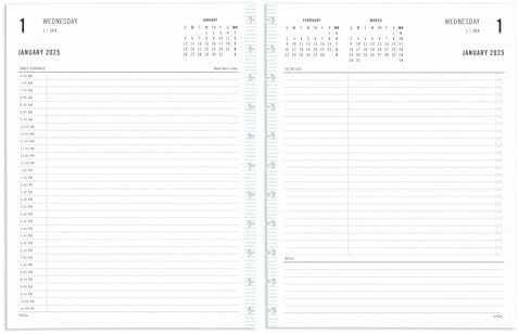 Tul Calendar TUL Discbound Daily Refill Pages - Junior Size 2023 Planner January-December Tul Junior Refill - View #3