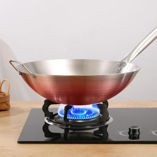 Wok de hierro sin recubrimiento 32 cm miniatura 4