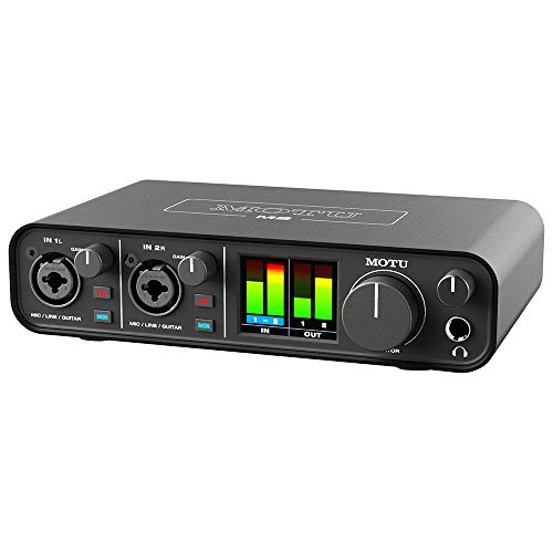 Image of Motu M2 2x2 USB-C Audio Interface with XLR-XLR Cable Bundle
