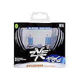 SYLVANIA - H16 SilverStar zXe Fog High Performance Halogen Fog Light Bulb - Bright White Light Output, HID Attitude, Xenon Fueled Technology (Contains 2 Bulbs)