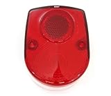 4into1 Reproduction Tail Light Lens - 33702-045-690 - Honda Z50 CT70 SL70/90/100/125/175/350