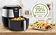 Tefal Heißluftfritteuse Easy Fry XXL, Air Fryer, 1850 Watt, 5,6 L für 8 Portionen, 8 automatische Programme, Digitales Display, energiesparend, gesunde Fritteuse ohne Öl, Edelstahl, EY701D
