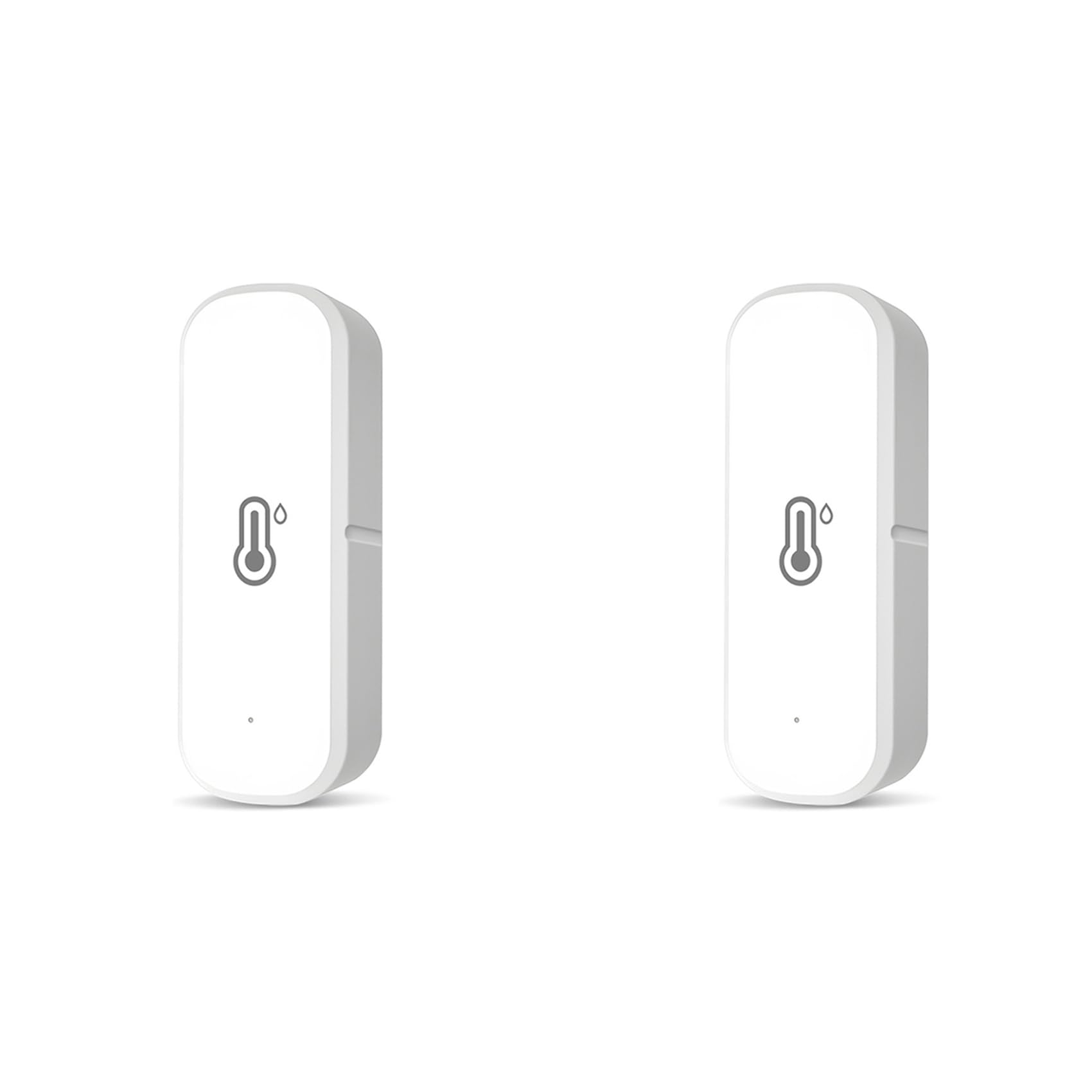 Ctrlzs 2X Zigbee Humidity And Temperature Sensor Smart Hygrometer Thermometer Remote Monitoring And Alerts Smart Home