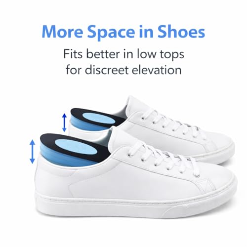 Plantillas elevadoras ajustables 1/2 pulg para hombre y mujer miniatura 2