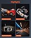 VANTRUE E2 2.7K+2.7K Dashcam Auto vorne hinten 5GHz WiFi 9MB/S GPS, Fernbedienung Sprachbefehle Dash cam Dual 1944P/1440P WDR Nachtsicht Puffer Parkmodus Auto Kamera, 2.45’’ 320° G Sensor, max. 512GB