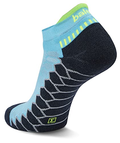 Image of Balega Silver Compression Fit Performance No Show Athletic Running Socks for Men and Women (1 Pair)