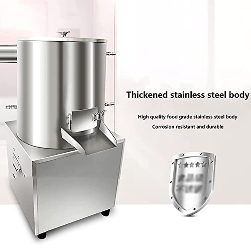 Éplucheur d'ail commercial, éplucheur pneumatique haute vitesse 30 kg/h avec sac en filet, broyeur électrique et séparateur, idéal pour les restaurants et les barbecues