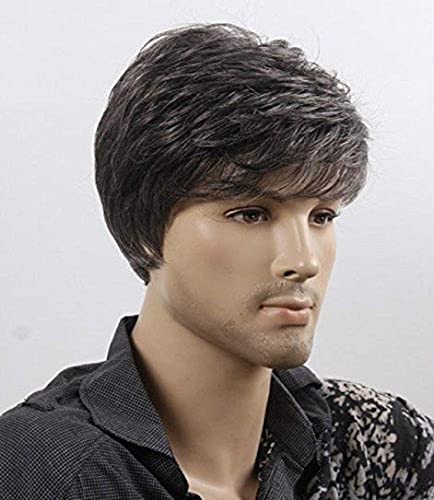Image of Tressedup Hair Male Synthetic Short Wigs brown natural brown