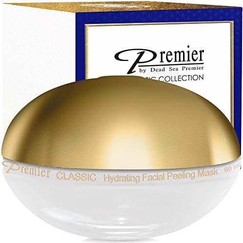 Premier Dead Sea Refining Facial Peeling Gel – Soft & Gentle Face Scrub, Classic Collection, Exfoliating Mask, 2.04 fl oz