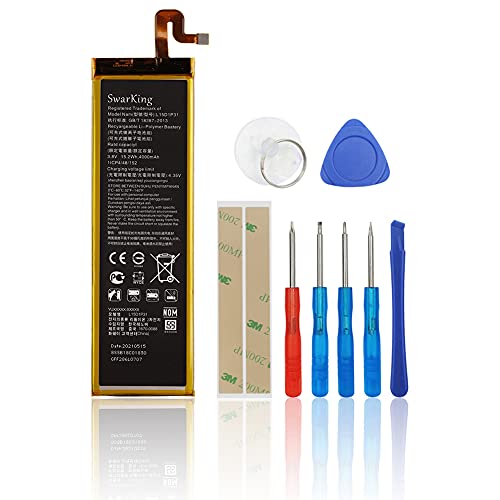 SwarKing Batería de repuesto compatible con Lenovo Yoga Tab 3 Pro YT3 X90F YT3 X90L L15D1P31 con kit de herramientas