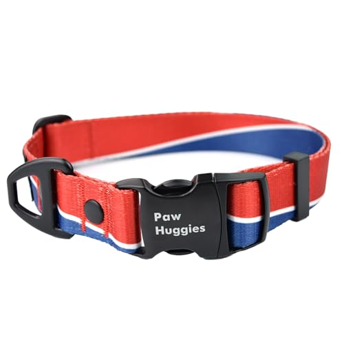 PawHuggies パーハギス犬首輪 抜けにくい 引っ張り防止 犬の首輪 シンプル 犬用首輪 ベーシック 犬用訓練首輪 トレニンーグ しつけ おしゃれ かわいい 犬の首輪 くびわ 犬用品 小型犬 中型犬用 大型犬 調節可能 軽量 通気性 柔らかい ストラ