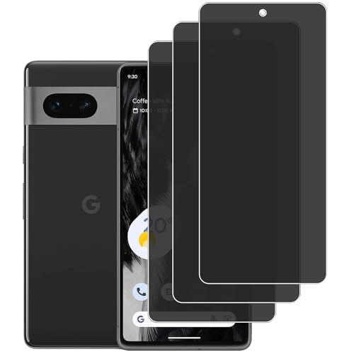 Protection écran Google Pixel 7 verre trempé anti-espion pour trajets et bureau