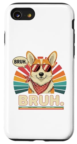Dog Lovers Corgis Bruh Coque pour iPhone SE (2020) / 7/8