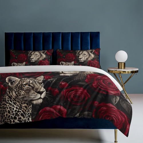 Ropa de cama de microfibra RosenLöwe lavable sin arrugas con cremallera práctica 8