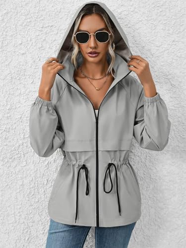 Veste imperméable légère femme compacte avec grande poche - 2