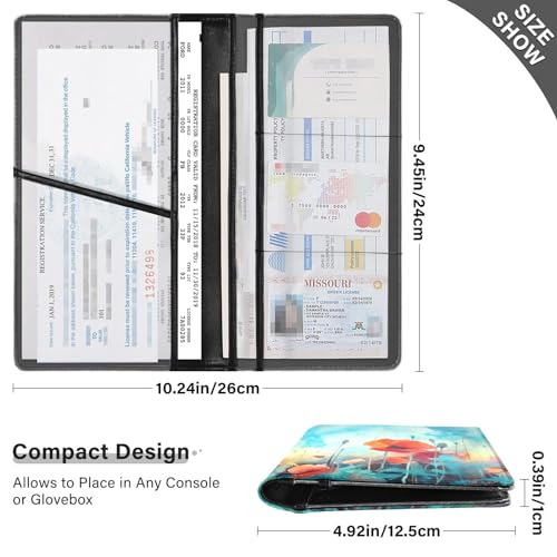 Porta Documentos para Auto Elegante miniatura 3