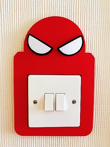 3D Marvel Spiderman Light Switch Sticker, Made from Premium Quality Felt, Must...