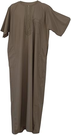 Desert Dress Moroccan Thobe 4 Colors Robe Fancy Dress Arab Mens Clothes Prayer