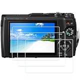 PCTC TG-6 Screen Protector Compatible with Olympus TG-6 TG-5 Camera Waterproof Screen Protector, 0.3