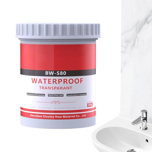 透明防水接着剤 | クリアシーラント 防水,キッチン ドライブウェイ テラス 地下室 屋根 庭の壁 シャワー 窓の漏水修理用透明コーティング剤