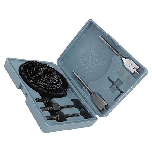 Kit de 18 brocas de sierra de corona de acero al carbono miniatura 2