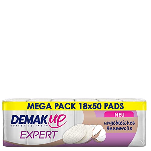 Demak´Up Expert oval Wattepads, Mega Pack, 18 Packungen mit je 50 Pads Cover
