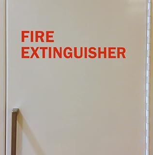 Fire Extinguisher Decal Label (10, 2.5
