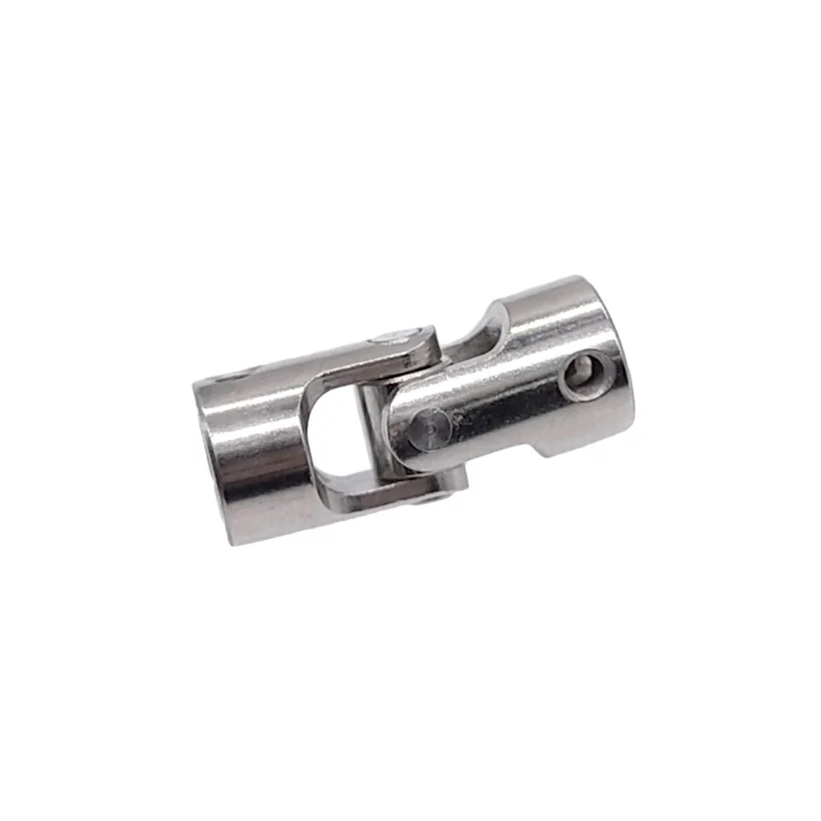 Lenkung Kreuzgelenk 1pc Wellenkupplung mit Schraube 35x14mm Kreuzgelenk Koppler Motoranschluss Boot Metall Kardangelenk Drehbarer Verbinder(5mm to 5mm)