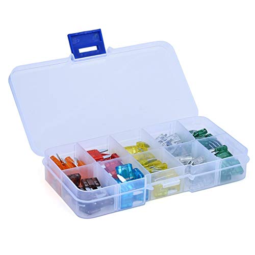 Fusible de cuchilla pequeño con protección multicolor y surtido de 5 a 30 amperios 2