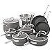 Cuisinart 64-13 13-Piece Hard Anodized Contour-Stainless-Steel, Cookware Set