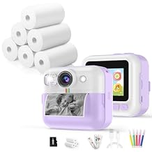 BOFIDAR Instant Print Camera for Kids *1 & Paper*6 Rolls