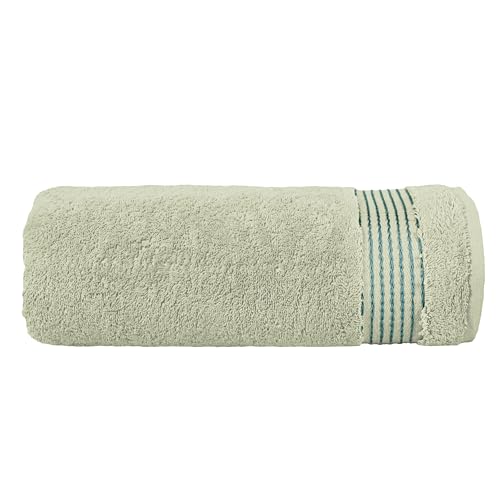 Elegant Comfort Premium Turkish Cotton 1 Piece Jumbo Bath Towel - 35 x 70 inch, Luxurious Hotel Spa Quality 100% Turkish Cotton Large Bath Towel - Highly Absorbent - Soft Bathroom Towel, Mint Green