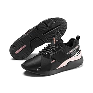 Puma Womens Muse X-2 Metallic Imeva Women's Shoes Sneaker