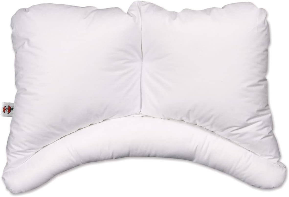 Core Products Cervalign, Firm Cervical Support Pillow, 5" Soft Sides, Firm Neck Support Roll