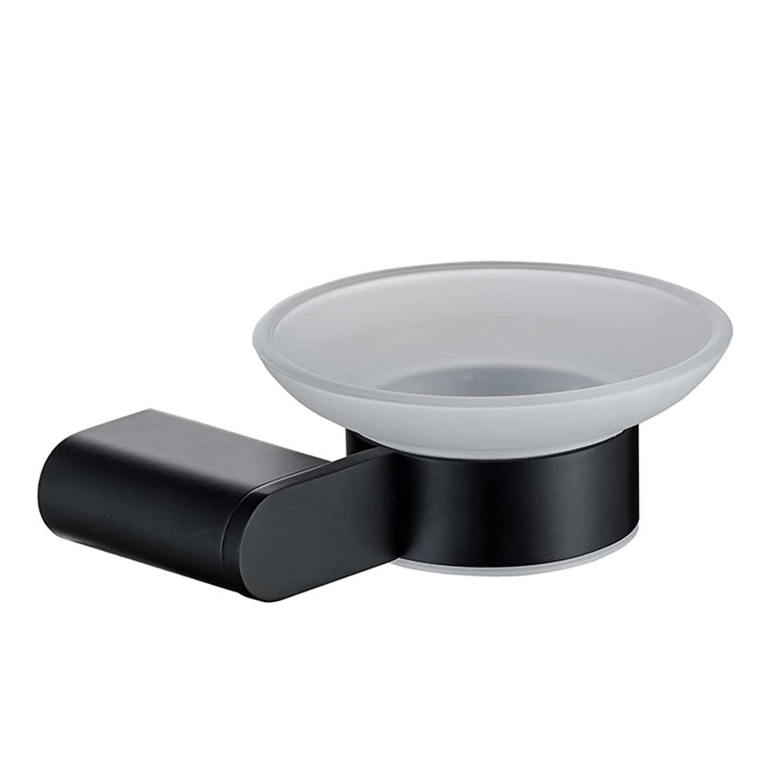 Wandmontierte Seifenschale, Seifenhalter Aus Edelstahl 304, Badezimmer-Seifenaufbewahrer Mit Ablauf, Geeignet Für Dusche, Badezimmer, Küchenspüle,Schwarz