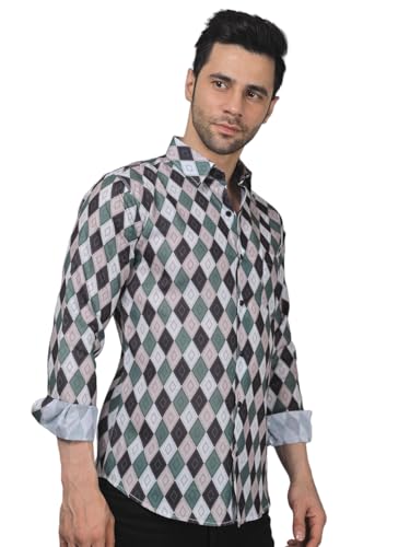 Image of TB Trybuy.in Preppy Exclusive Cotton Casual Printed Shirt for Men