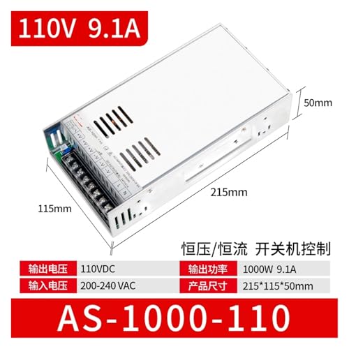 Alimentation à découpage 1000W pour stabiliser le courant des automates AS-1000