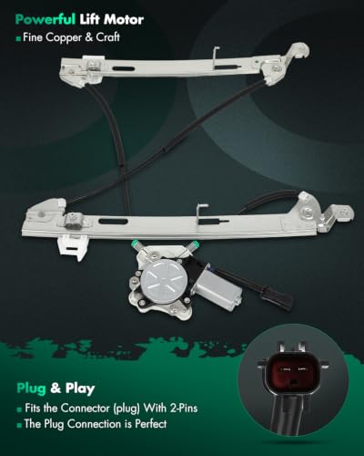 Image of SCITOO Power Window Regulator W /Motor Front Right Fit 2007-2017 for Jeep Compass Replaces OE 751-317