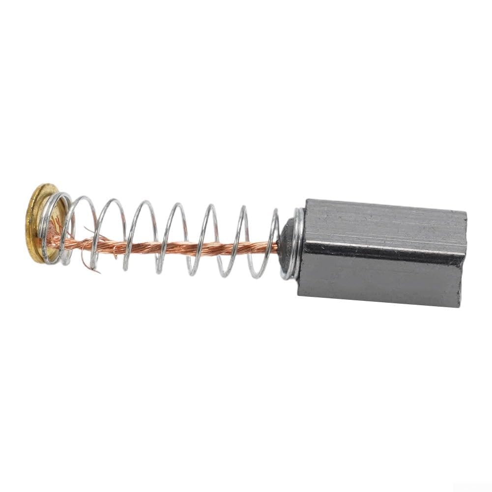 Confezione da 4 spazzole di carbone per utensili elettrici 10 mm x 5 x 5 mm parti di ricambio per funzione motore