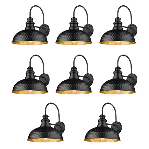 Outdoor Barn Lights, Farmhouse Outdoor Wall Sconces, Weather Resistant Exterior