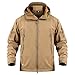 ReFire Gear Men's Army Special Ops Military Tactical Jacket Softshell Fleece Hooded Outdoor Coat