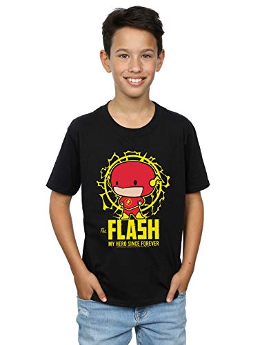 DC Comics Boys Shazam Bubble Gum T-Shirt Black 5-6 Years