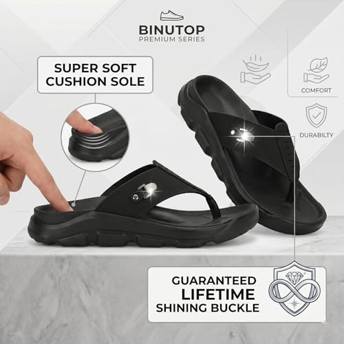 Image of All Seasons Men's Slippers Breathable, Soft-Lined, and Non-Slip for Durability Indoors or Outdoors All Year Long