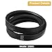 uxcell 2/B85 Classic Wrapped 2 Banded/2 Ribs V-Belt, 88