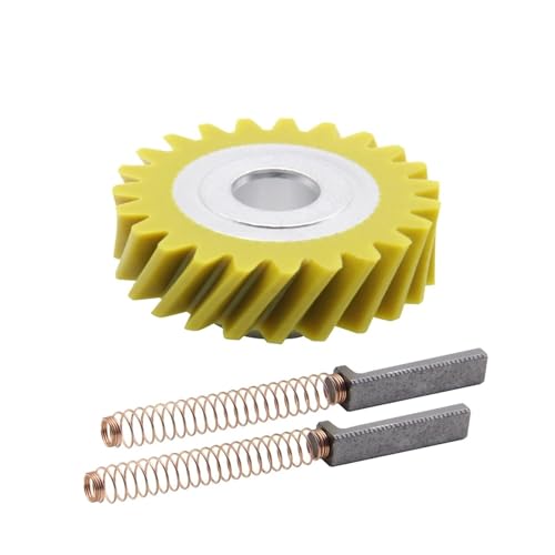 Accesorios repuesto para licuadora KitchenAid 2 engranajes nylon y 4 cepillos carbón miniatura 3